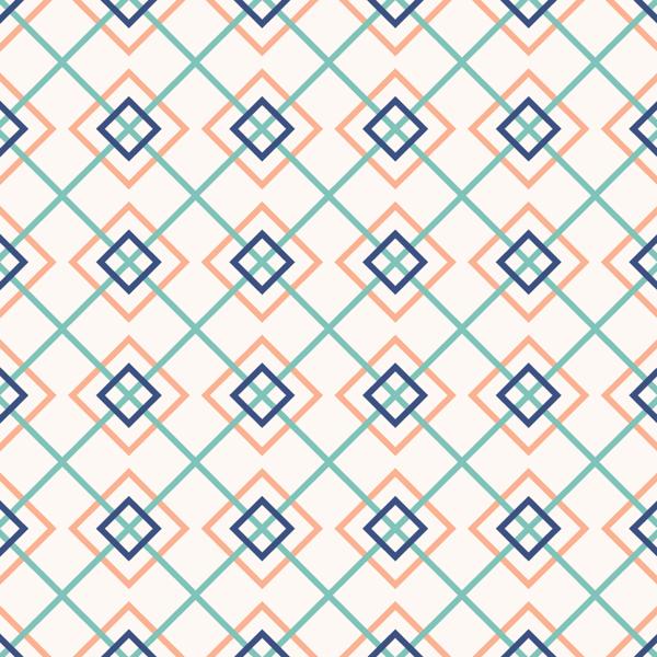 Blue Tribal — cushion 2 of 6, the printed design