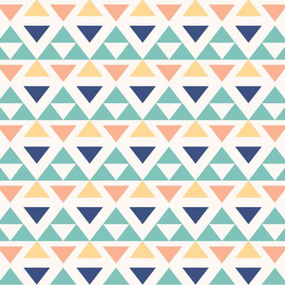 Blue Tribal — cushion 5 of 6, the printed design