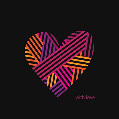 Love Pink — cushion 1 of 6, the printed design