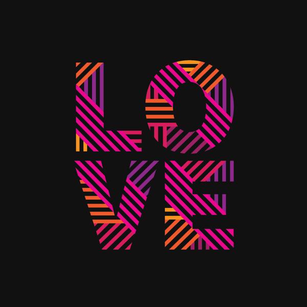 Love Pink — cushion 6 of 6, the printed design