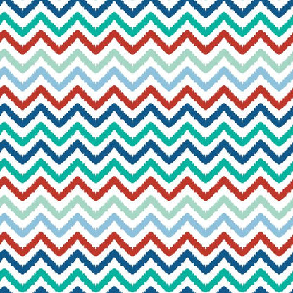Chevron Trio — cushion 1 of 4, the printed design