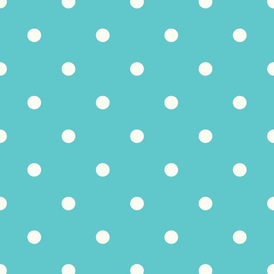 Flamingo Dots — cushion 1 of 4, the printed design