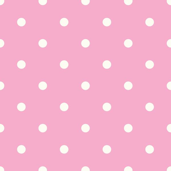 Flamingo Dots — cushion 3 of 4, the printed design