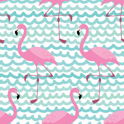 Flamingo Dots — cushion 4 of 4, the printed design