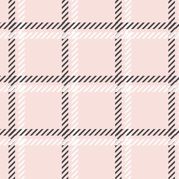 Blush Tartan — cushion 3 of 4, the printed design