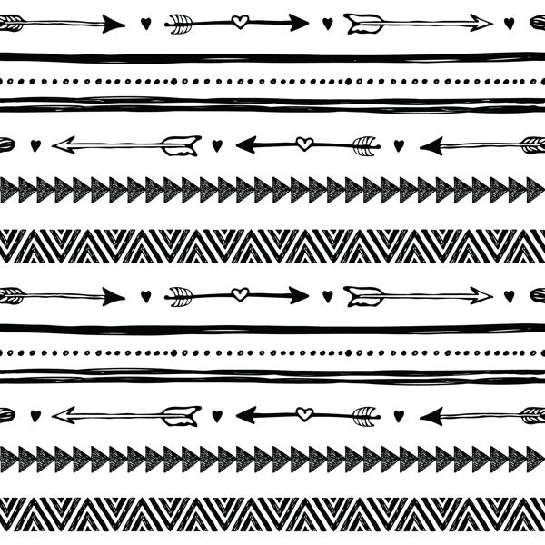 Tribal Ink — cushion 2 of 4, the printed design
