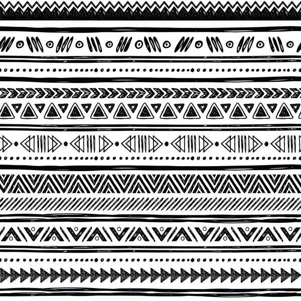 Tribal Ink — cushion 3 of 4, the printed design