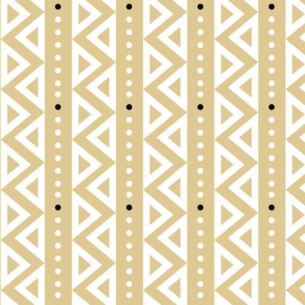 Aztec Gold — cushion 2 of 4, the printed design