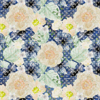 Blue Blossom — cushion 4 of 6, the printed design