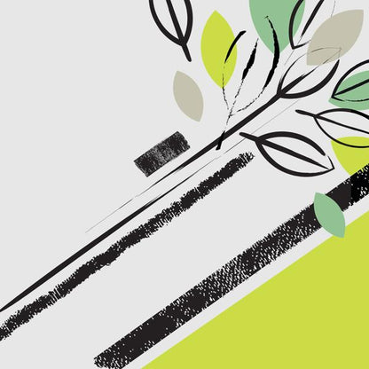 رسم أوراق — الكوشن 3 من 6، التصميم المطبوع