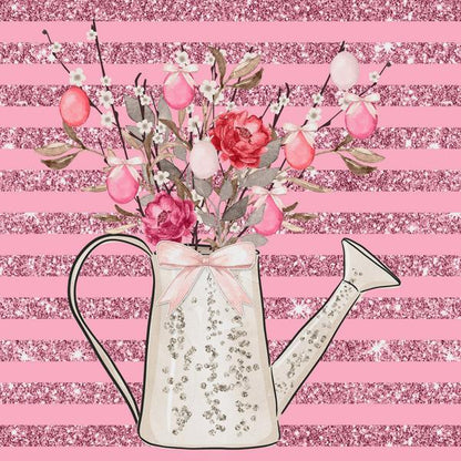 Rose Garden — cushion 3 of 6, the printed design