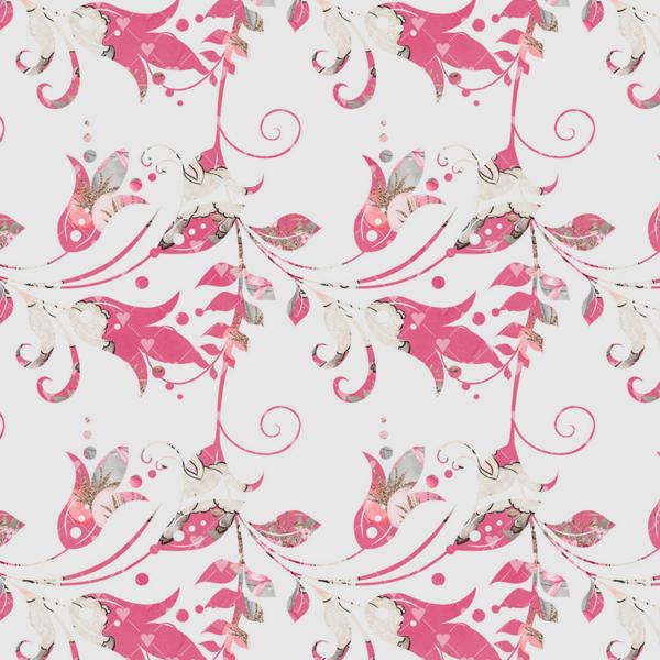 Rose Garden — cushion 4 of 6, the printed design