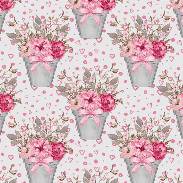 Rose Garden — cushion 5 of 6, the printed design