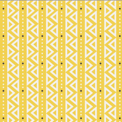 Tribal Mustard — cushion 3 of 6, the printed design