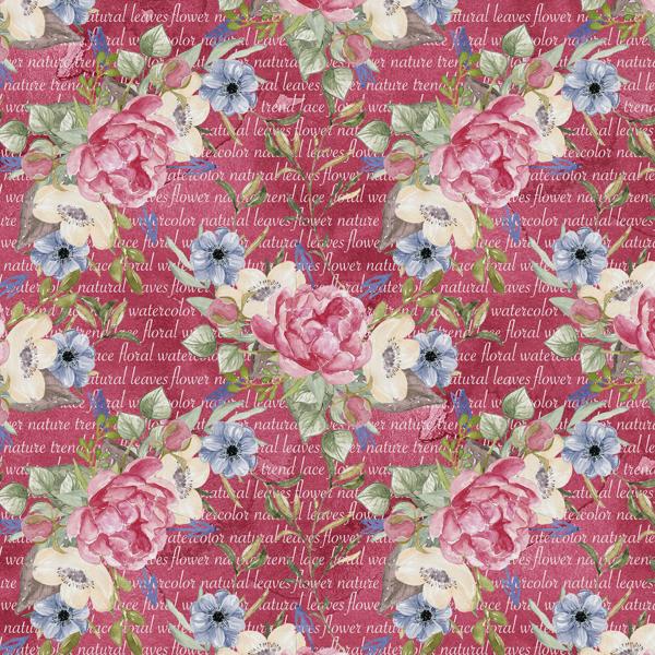 Peony Pink — cushion 2 of 6, the printed design