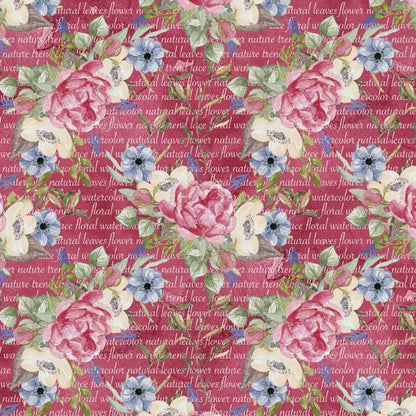Peony Pink — cushion 2 of 6, the printed design