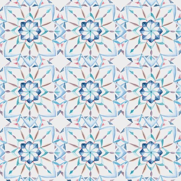 Crystal Blue — cushion 4 of 6, the printed design