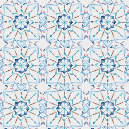 Crystal Blue — cushion 4 of 6, the printed design