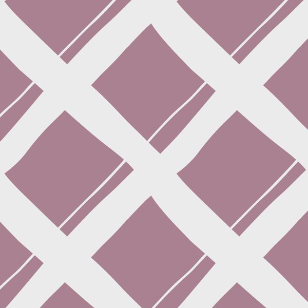 Mauve Lines — cushion 1 of 6, the printed design