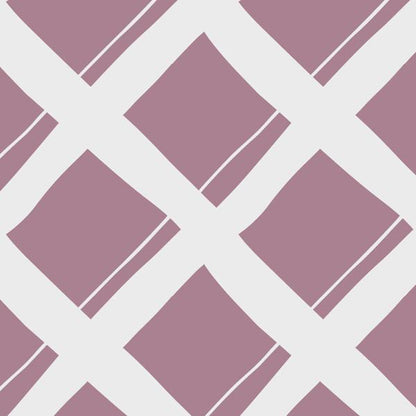 Mauve Lines — cushion 1 of 6, the printed design