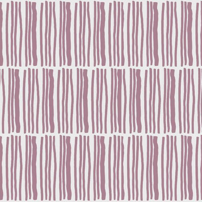 Mauve Lines — cushion 3 of 6, the printed design