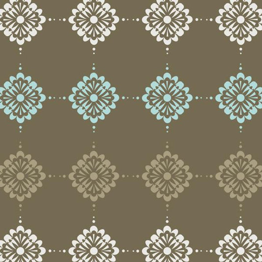 Sage Damask — cushion 1 of 6, the printed design