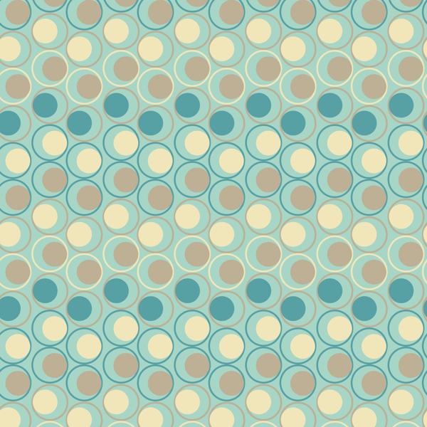 Teal Medallion — cushion 6 of 6, the printed design