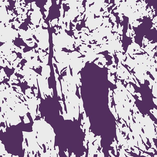 Plum Brush — cushion 1 of 6, the printed design