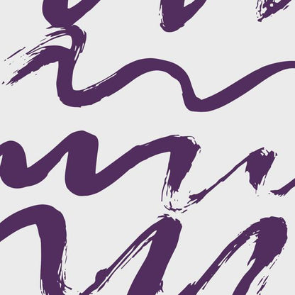 Plum Brush — cushion 5 of 6, the printed design