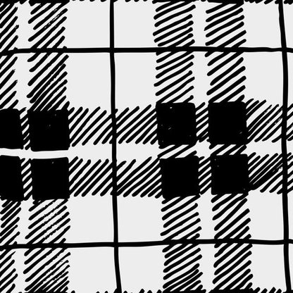 Ink Grid — cushion 1 of 6, the printed design