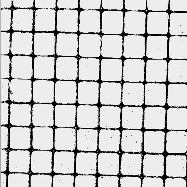 Ink Grid — cushion 3 of 6, the printed design