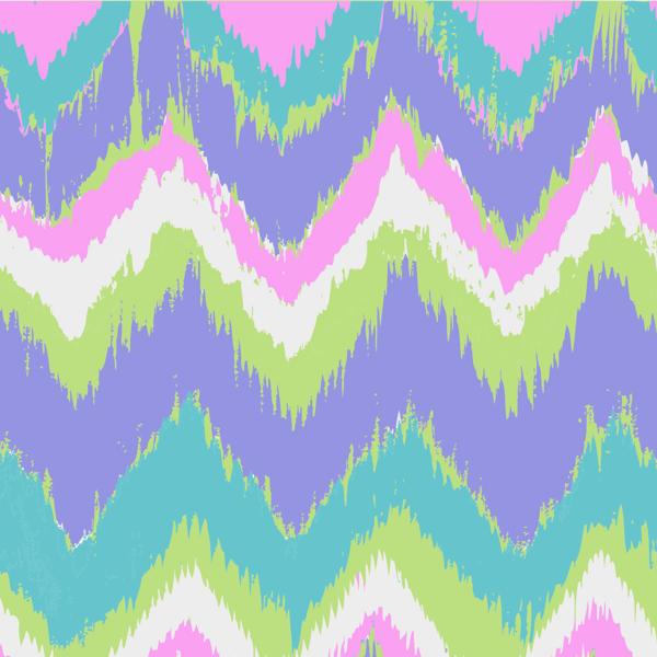 Pastel Ikat — cushion 1 of 6, the printed design
