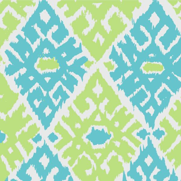Pastel Ikat — cushion 4 of 6, the printed design