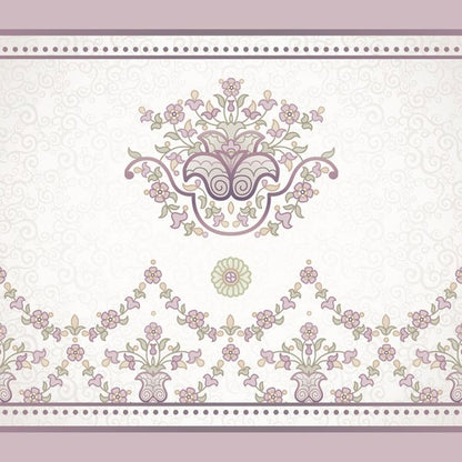 Lilac Garden — cushion 2 of 3, the printed design