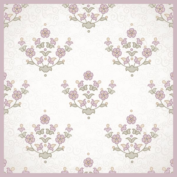 Lilac Garden — cushion 3 of 3, the printed design