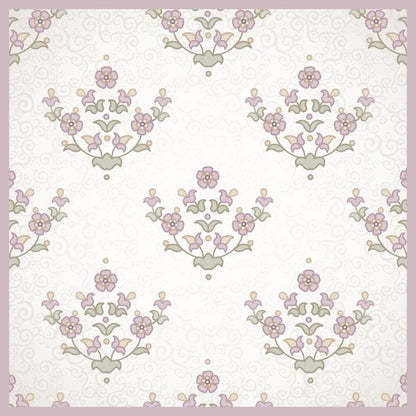 Lilac Garden — cushion 3 of 3, the printed design