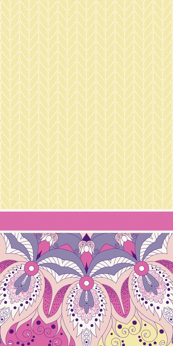 Mandala Bloom — the right curtain panel