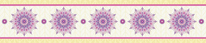 Mandala Bloom — the dining-table runner, 250 × 50 cm