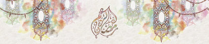 فوانيس مائية — مفرش السفرة، 250×50 سم