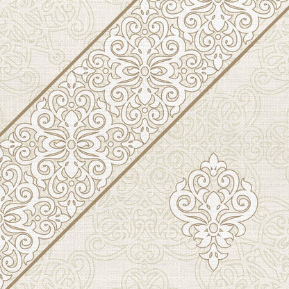 Golden Damask — cushion 1 of 3, the printed design