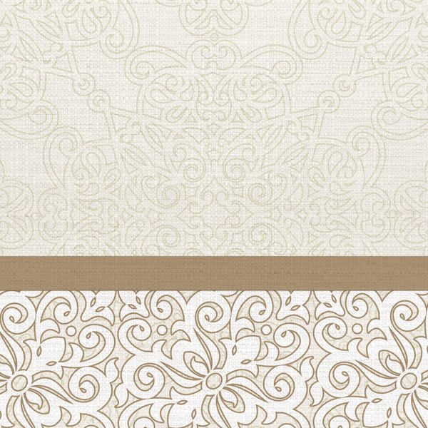 Golden Damask — cushion 2 of 3, the printed design