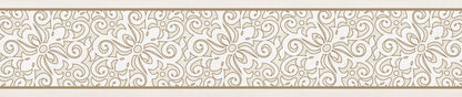 Golden Damask — the dining-table runner, 250 × 50 cm