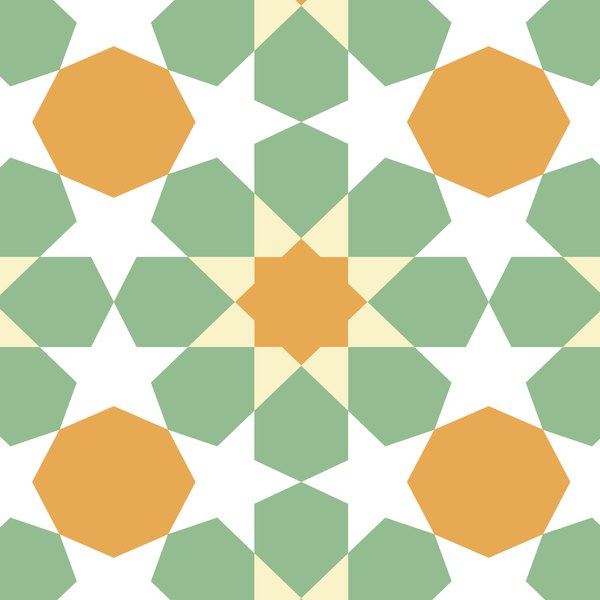 Sunny Stars — cushion 3 of 3, the printed design