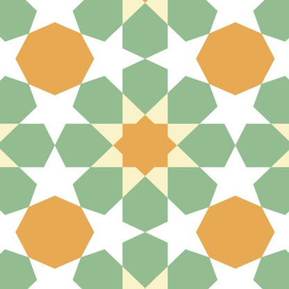 Sunny Stars — cushion 3 of 3, the printed design