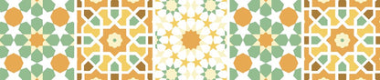 Sunny Stars — the dining-table runner, 250 × 50 cm