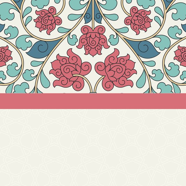 Iznik Roses — cushion 2 of 3, the printed design