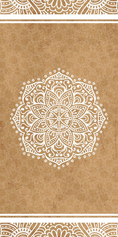 Golden Lanterns — the left curtain panel