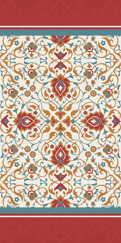 Ottoman Garden — the left curtain panel