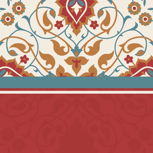 Ottoman Garden — cushion 2 of 3, the printed design