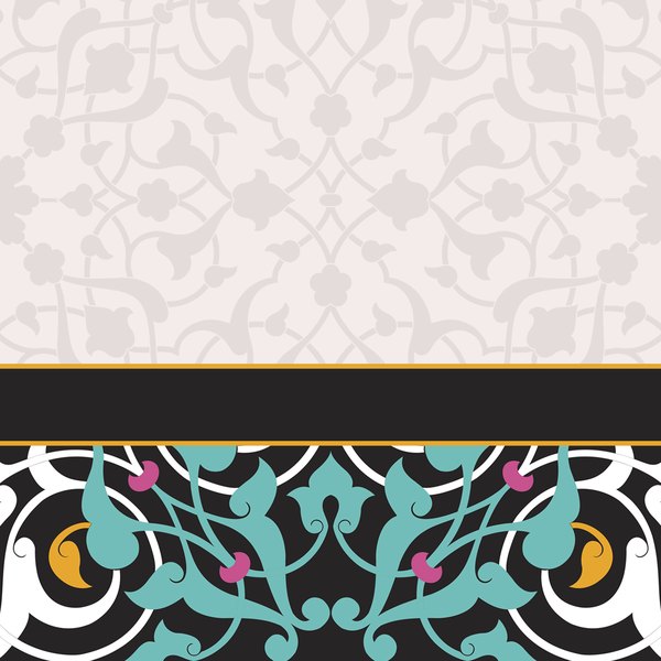 Teal Calligraphy — cushion 3 of 3, the printed design